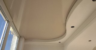 Натяжной потолок на балкон Ангарск, цена 6354 руб.